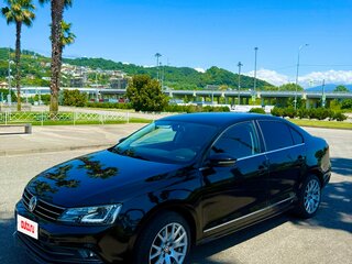 2018 Volkswagen Jetta (RU Market) VI Рестайлинг, чёрный, 1450000 рублей, вид 2