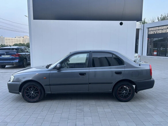 2007 Hyundai Accent ТагАЗ II, серый, 350000 рублей - вид 5