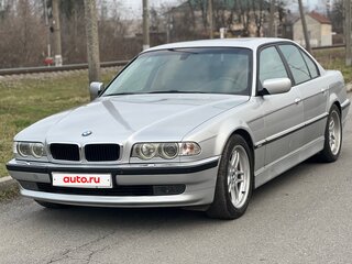 2001 BMW 7 серии 740i III (E38) Рестайлинг, серебристый, 1400000 рублей, вид 1