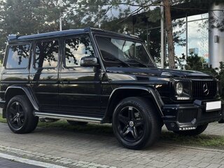2017 Mercedes-Benz G-Класс 500 II (W463) Рестайлинг 4, чёрный, 6000000 рублей, вид 3
