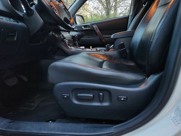 2013 Toyota Highlander II (XU40) Рестайлинг, белый, 1745000 рублей - вид 10
