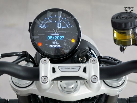2026 Triumph Speed Twin, белый, 1699000 рублей - вид 11