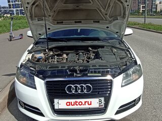 2012 Audi A3 II (8P) Рестайлинг 2, белый, 849000 рублей, вид 2