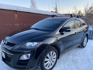 2011 Mazda CX-7 I Рестайлинг, чёрный, 1250000 рублей, вид 1