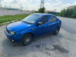 2007 Lada (ВАЗ) Kalina I, синий, 270000 рублей, вид 1