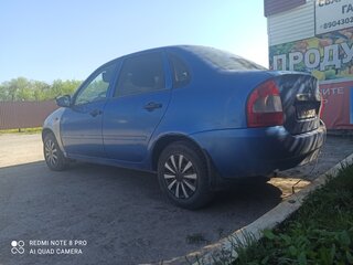 2006 Lada (ВАЗ) Kalina I, синий, 180000 рублей, вид 2