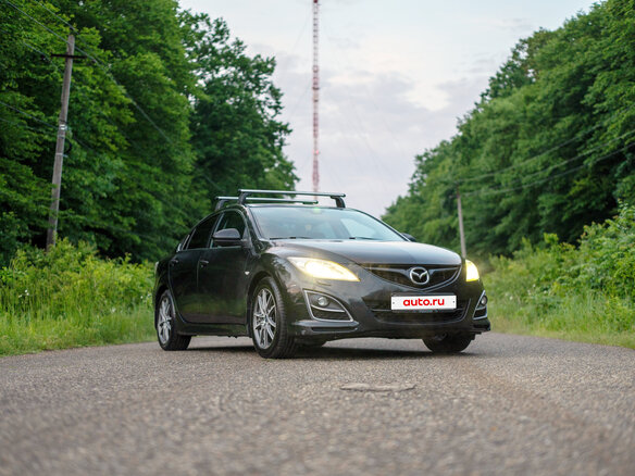 2011 Mazda 6 II (GH) Рестайлинг, чёрный - вид 16
