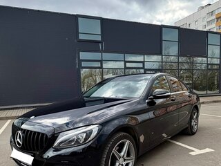 2015 Mercedes-Benz C-Класс 180 IV (W205), чёрный, 1800000 рублей, вид 3