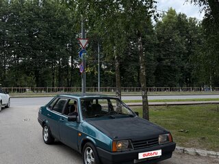 2000 Lada (ВАЗ) 21099, серебристый, 185000 рублей, вид 2