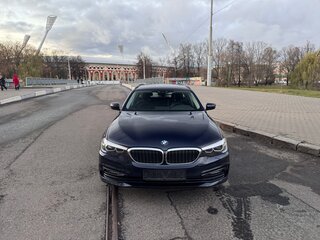 2018 BMW 5 серии 530d xDrive VII (G30/G31/G38), синий, 2490000 рублей, вид 2