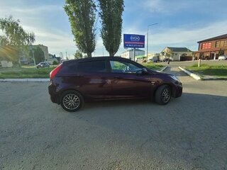 2012 Hyundai Solaris I, фиолетовый, 690000 рублей, вид 4