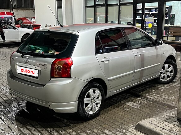 2005 Toyota Corolla IX (E120, E130) Рестайлинг, серебристый - вид 5