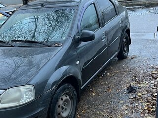 2010 Renault Logan I Рестайлинг, чёрный, 250000 рублей, вид 3