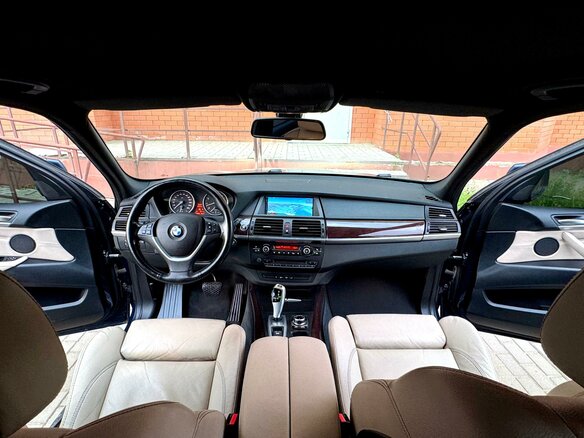 2013 BMW X5 35i II (E70) Рестайлинг, синий, 2550000 рублей - вид 17
