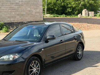2006 Mazda 3 I (BK) Рестайлинг, чёрный, 360000 рублей, вид 5