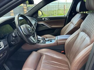2021 BMW X6 40d III (G06), серый, 8100000 рублей, вид 5