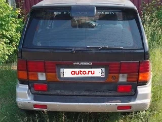 1995 SsangYong Musso I, синий, 250000 рублей, вид 4