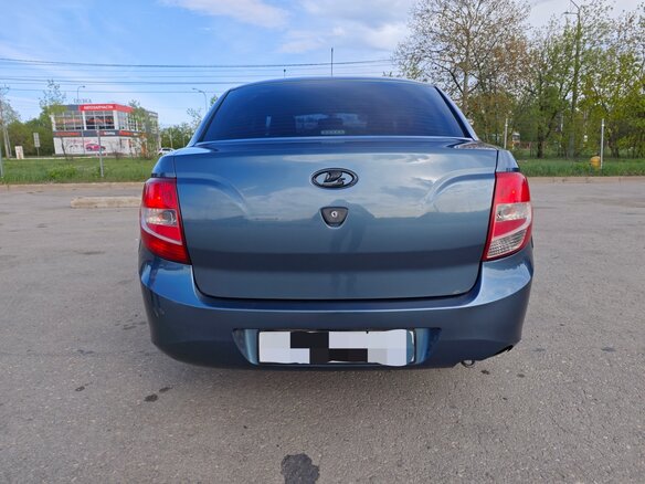 2015 Lada (ВАЗ) Granta I, синий, 300000 рублей - вид 9