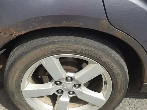 2008 Mitsubishi Outlander II, серый, 950000 рублей - вид 19