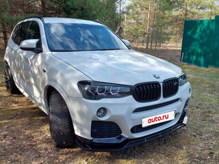 2014 BMW X3 20i xDrive II (F25) Рестайлинг, белый, 2400000 рублей, вид 3
