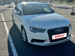 2013 Audi A3 III (8V), белый, 1300000 рублей, вид 2