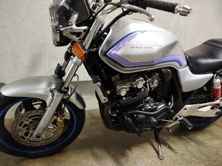 2002 Honda CB 400 Super Four, серебристый, 280000 рублей, вид 2
