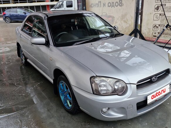 2004 Subaru Impreza II Рестайлинг 1, серый, 380000 рублей - вид 1