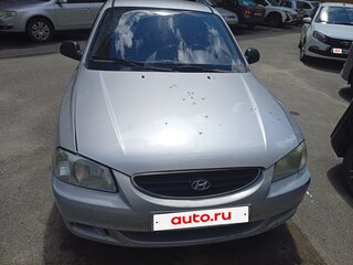 2007 Hyundai Accent ТагАЗ II, серебристый, 365000 рублей, вид 1