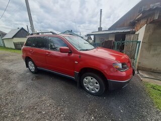2003 Mitsubishi Outlander I, красный, 470000 рублей, вид 4