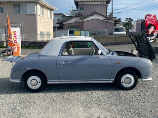 1991 Nissan Figaro, серый, 1100000 рублей, вид 4