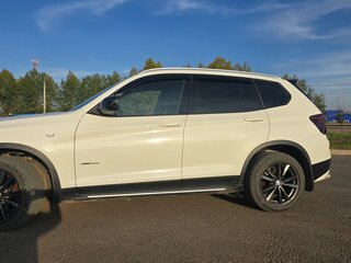 2013 BMW X3 20i xDrive II (F25), белый, 1900000 рублей, вид 3