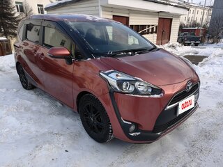 2015 Toyota Sienta II, пурпурный, 1200000 рублей, вид 1