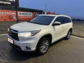 2014 Toyota Highlander III (XU50), белый, 2750000 рублей, вид 1