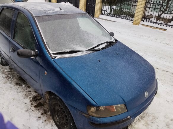2003 Fiat Punto II, синий, 170000 рублей - вид 6
