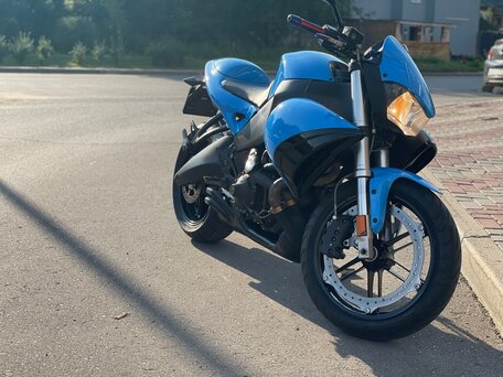 2008 Buell 1125CR, синий, 300000 рублей, вид 5