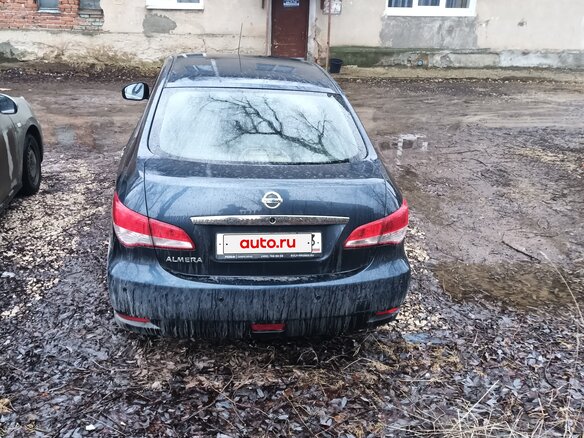 2013 Nissan Almera III (G15), синий, 595000 рублей - вид 2