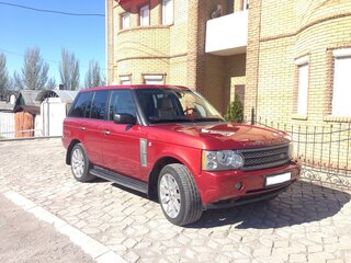 2008 Land Rover Range Rover III Рестайлинг, красный, 1700000 рублей, вид 4