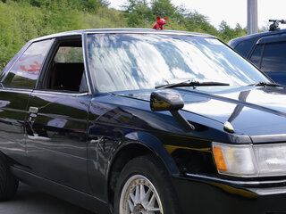 1985 Toyota Mark II V (X70), чёрный, 450000 рублей, вид 4