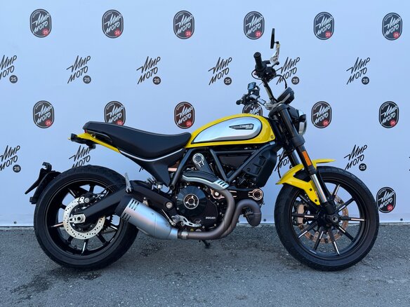 2021 Ducati Scrambler 800, жёлтый, 900000 рублей