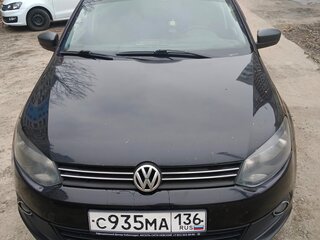 2012 Volkswagen Polo V, чёрный, 630000 рублей, вид 1