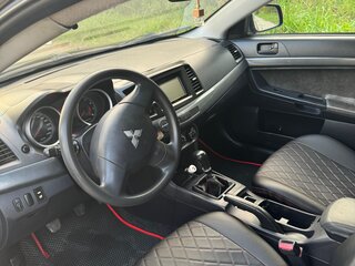 2008 Mitsubishi Lancer X, чёрный, 650000 рублей, вид 4