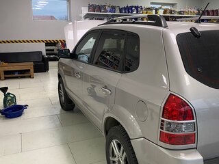 2004 Hyundai Tucson I, серебристый, 830000 рублей, вид 4