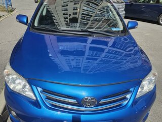 2011 Toyota Corolla X (E140, E150) Рестайлинг, синий, 850000 рублей, вид 2