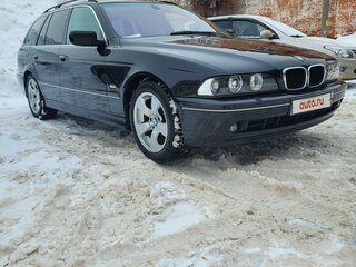 2002 BMW 5 серии 520i IV (E39) Рестайлинг, чёрный, 900000 рублей, вид 2
