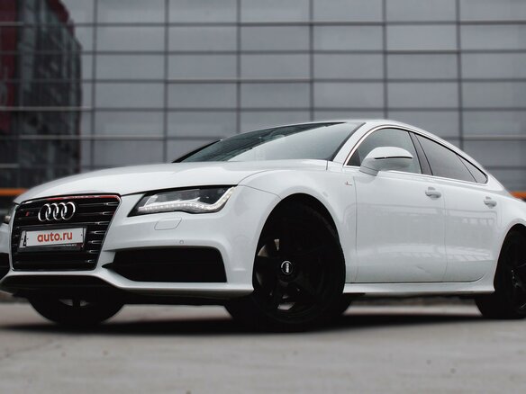 2013 Audi A7 I (4G), белый, 2400000 рублей