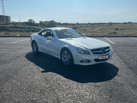 2008 Mercedes-Benz SL-Класс 350 V (R230) Рестайлинг 2, белый, 3580000 рублей, вид 4
