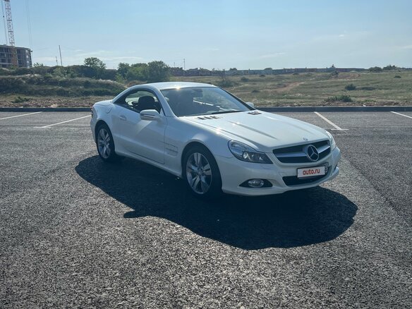 2008 Mercedes-Benz SL-Класс 350 V (R230) Рестайлинг 2, белый, 3580000 рублей - вид 3