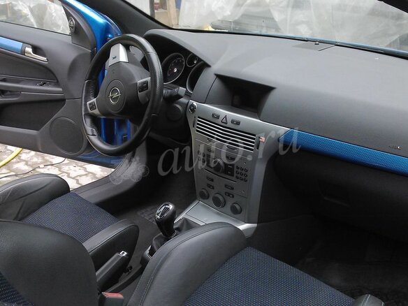 2008 Opel Astra OPC H, синий - вид 9