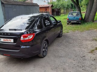 2018 Lada (ВАЗ) Granta I Рестайлинг, чёрный, 700000 рублей, вид 3