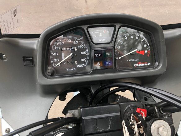 2000 Honda XL600V Transalp, серебристый - вид 15
